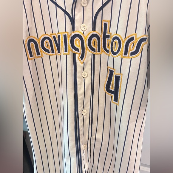 NAVIGATORS Baseball Uniform CASEY JONES Number 4 Size Large - Picture 3 of 10